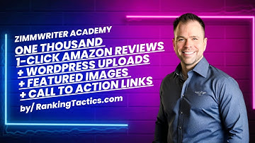 1-Click Amazon Reviews + WordPress Uploads + Images + Affiliate Links!