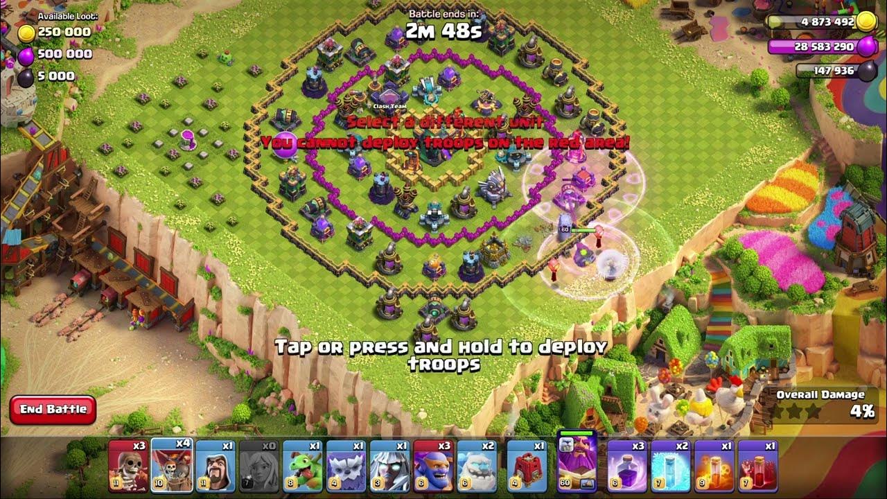 clash-of-clans-color-fest-painter-warden-challenge-gameplay-tips