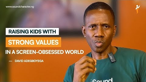 Raising Kids with Strong Values in a Screen-Obsessed World.