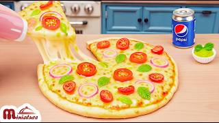 🍕 So Cheesy Mini Pepperoni Pizza Making Ideas | ASMR Cooking Mini Food