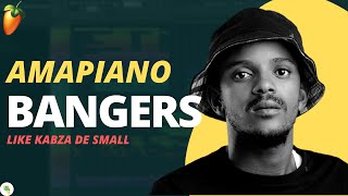 How to make Amapiano beat on FL Studio with stock plugins | Beginner Tutorial