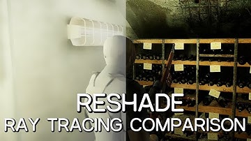 Resident Evil 4 ReShade RayTracing comparison
