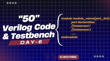 #6 Half Subtractor using Verilog 💻| Circuit Diagram + Testbench + Output|#vlsi #electronics #verilog