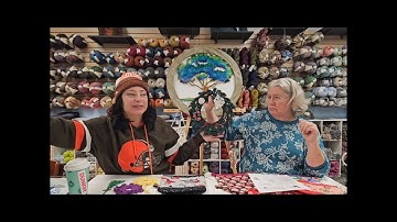 Coffee & Chat with Jeannine & Kris, plus How To: finish off your tri-loom project!