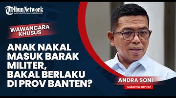 Gubernur Banten Andra Soni Kaji Pembinaan Anak Bermasalah di Barak Militer, Pantau Program KDM