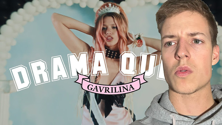 Reacting To GAVRILINA - Drama Queen (ПРЕМЬЕРА КЛИПА 2024)