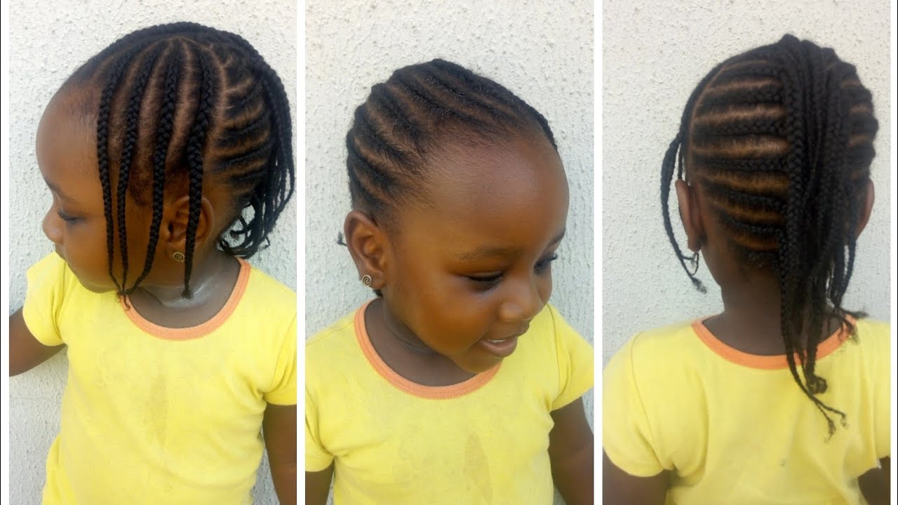 Back To School Weaving Hairstyles For Toddlers Youtube