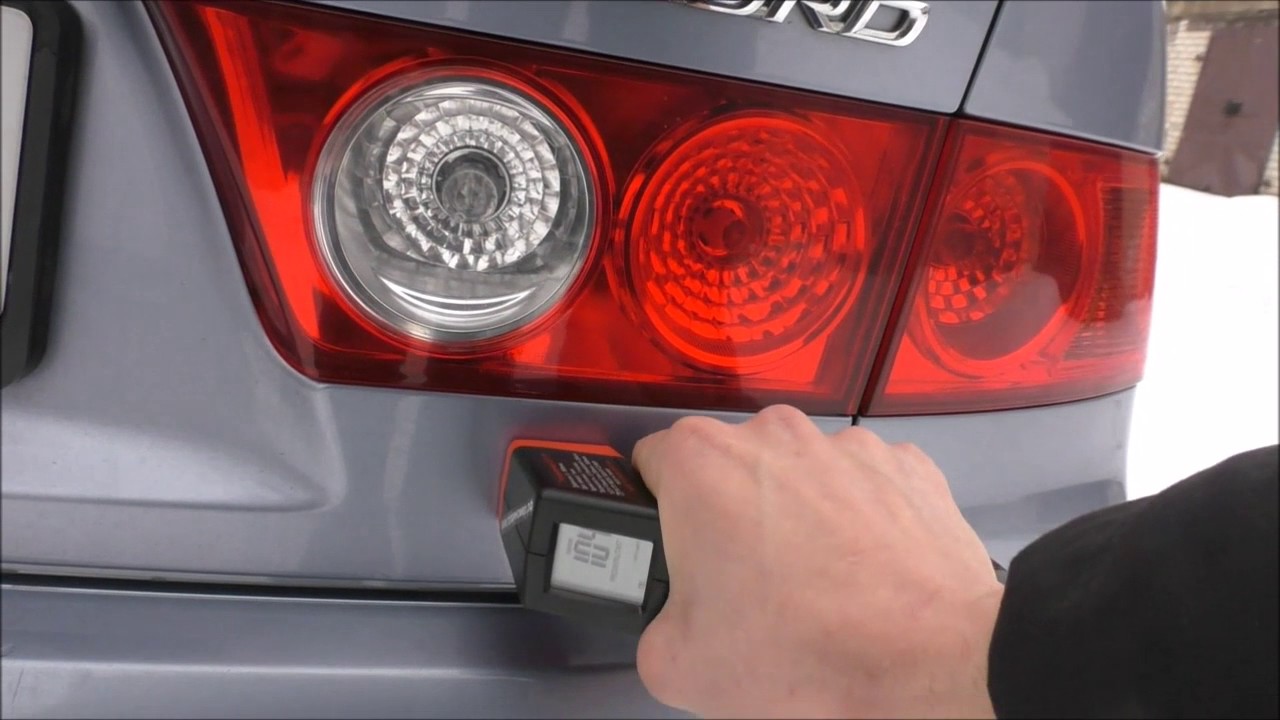 Хонда аккорд - показания толщиномера - YouTube