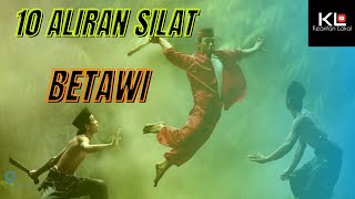 10 Aliran Silat Betawi || Kearifan Lokal | Kumpulan Silat Betawi | Jurus Silat Betawi