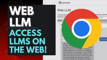 Web LLM: Access LLMs on Your Web Browser