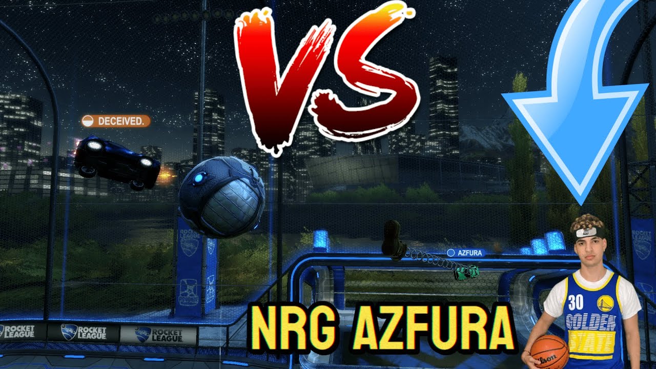 I PLAYED AGAINST NRG AZFURA! | ROCKET LEAGUE RUMBLE GRIND - YouTube