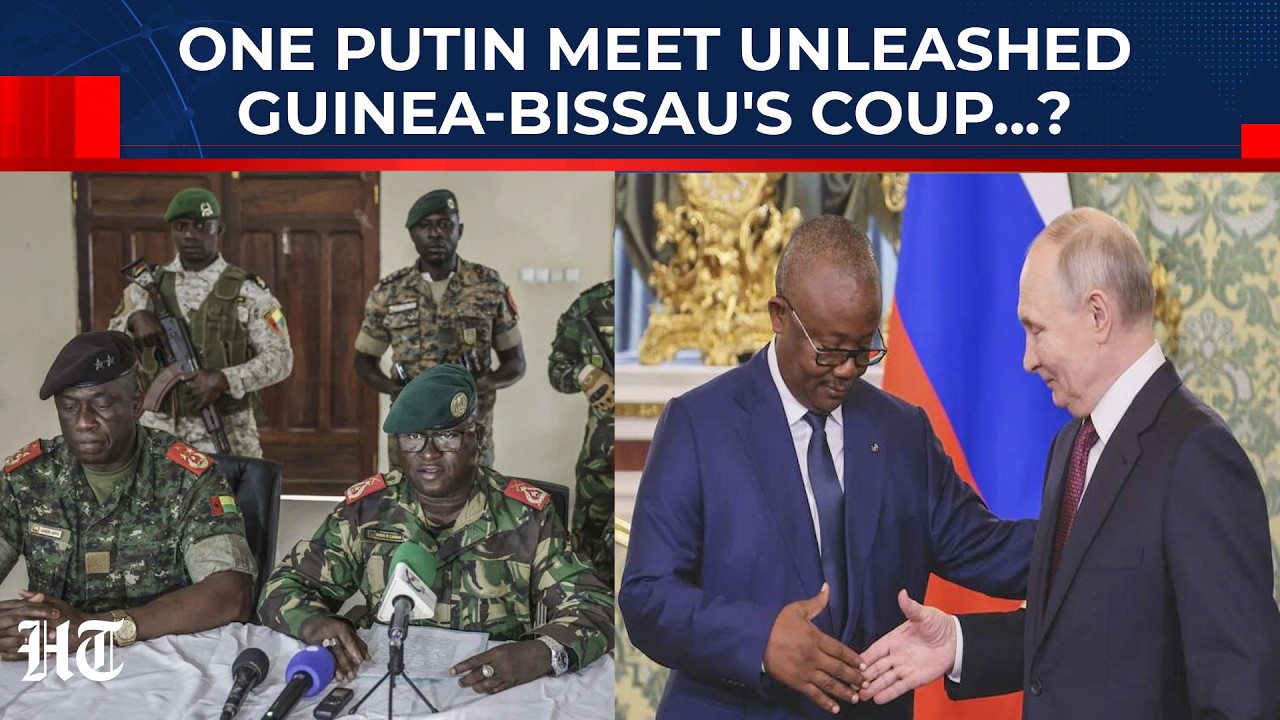 Putin Meet Fallout? Guinea-Bissau Military Seizes Control, Shuts Down Media; Embalo Says This