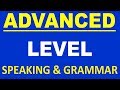 ADVANCED SPEAKING AND ENGLISH GRAMMAR LESSONS - FULL. LEARN ENGLISH SPEAKING COURSE FULL VIDEO