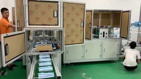 1+1 Automated outside ear loop mask machine