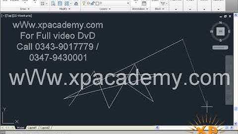 AutoCAD 2013 & 2018 Draw Line | Xpacademy