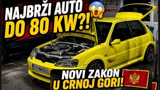 peugeot 106 1 6 Rallye-DA LI JE OVO NAJBRZI AUTO DO 80kw-fabrike