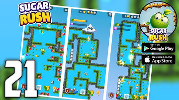 Sugar Rush (Saga) Part 21 | Gameplay Walkthrough | Levels 201-210 | (iOS & Android) | DKIceGamerz