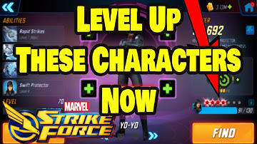 Top 5 Characters that are good with Low Stars - Marvel Strike Force - MSF
