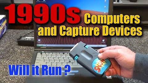 Will it Run?  20+ year old Computer and Snappy Video Capture Device