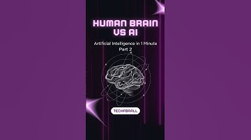 Human Brain vs AI | Learn Artificial Intelligence in 1 Minute – Part 2 #aiexplained #learnai