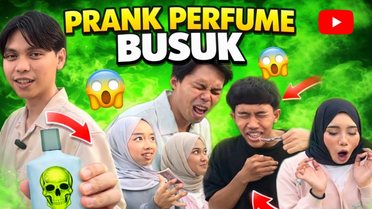 PRANK PERFUME BUSUK!!! (ft Faiq, Qalesya, Dafi, Mia)