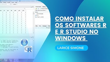 COMO INSTALAR O PROGRAMA R E R STUDIO NO WINDOWS (PASSO A PASSO)