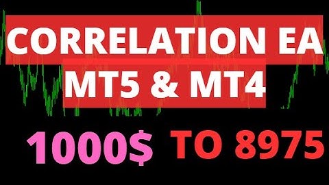 MT4 Correlation EA 24 | The Best Forex EA 2024 | 1000$ to 8675$ | Multi Pair Hedging Strategy