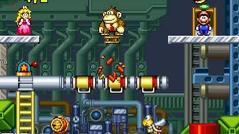 Game and Watch Gallery Advance (4) - Donkey Kong (Very Hard) Attempt 1 - Part 1