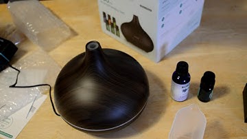 VicTsing 500ml Essential Oil Diffuser With Oils Aromatherapy Review