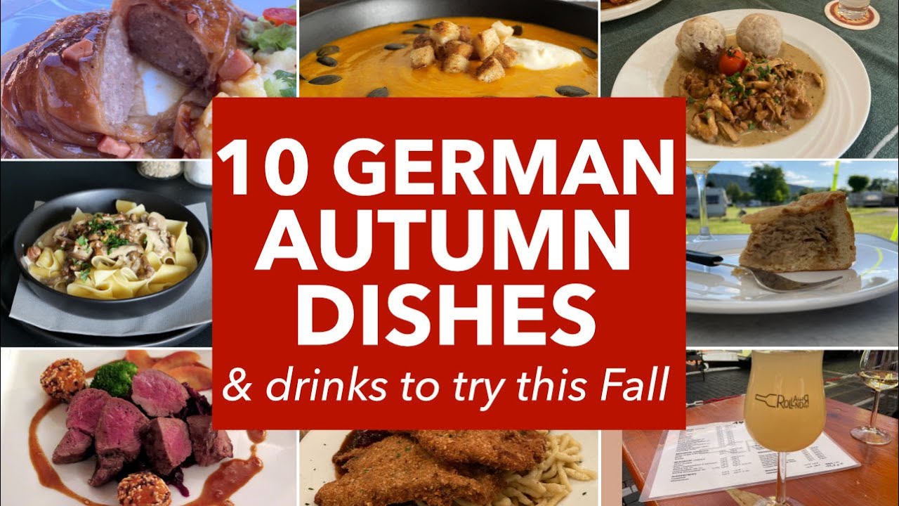 german foods and drinks