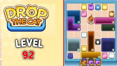 Drop the cat level 92 walkthrough solution 