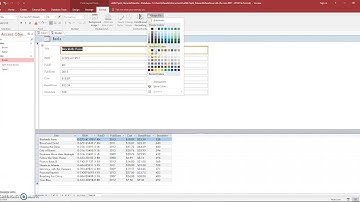 How to Create a Split Form in access 2016