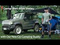 SOLO CAR CAMPING at CAMP WELL RIVER VALLEY, a Campsite by the River | Suzuki Jimny 4x4 | Tanay Rizal