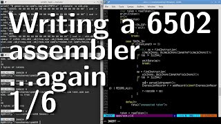 Writing a 6502 assembler for CP/M-65, part 1/6