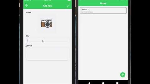 Making a simple note app with PouchDB in React Native