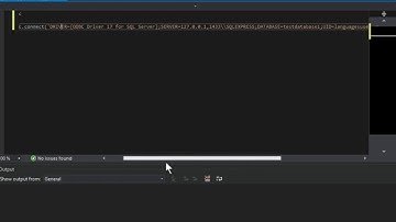 Python driver for SQL server