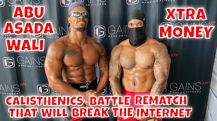 Calisthenics Battle Rematch That Will BREAK THE INTERNET | That's Good Money