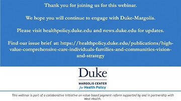 CMMI and Value-Based Care After COVID-19: New Opportunities to Address Long-Standing Challenges
