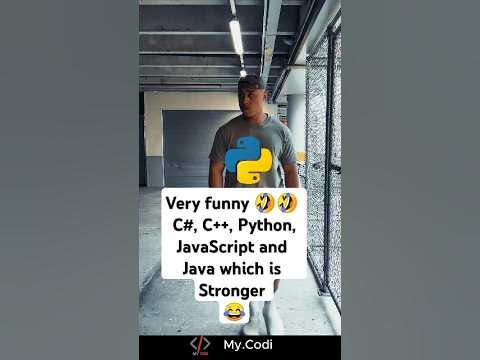 😂 😂 Very Funny 🤣🤣 C#, C++, python, JavaScript and Java which is ...