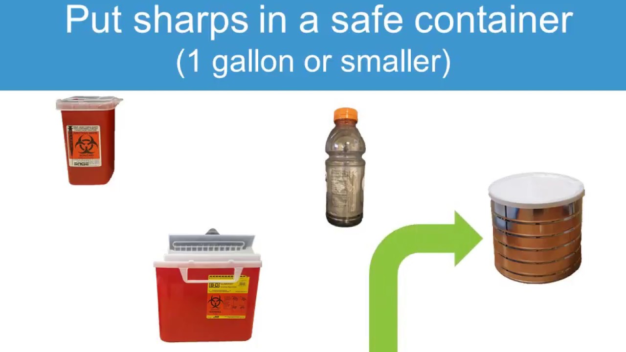 Safe Sharps Disposal in San Mateo County YouTube