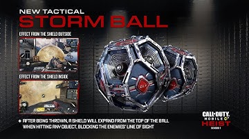 NEW TACTICAL GRENADE: STORM BALL INTRODUCTION in CALL OF DUTY MOBILE
