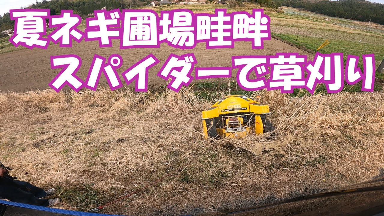 夏ネギ圃場耕起と畦畔スパイダーで草刈り21 4 2 11 Youtube 夏ネギ圃場耕起と畦畔スパイダーで草刈り21 4 2 11 Youtube