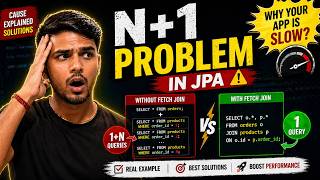 N 1 Problem in JPA Explained 🔥 Why Your Spring Boot App is Slow (Fix Included)