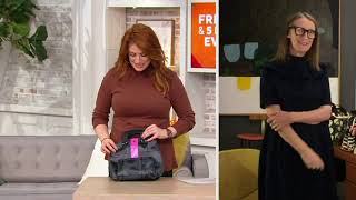 Orla Kiely Coated Cotton Small Backpack- Buddy on QVC screenshot 4