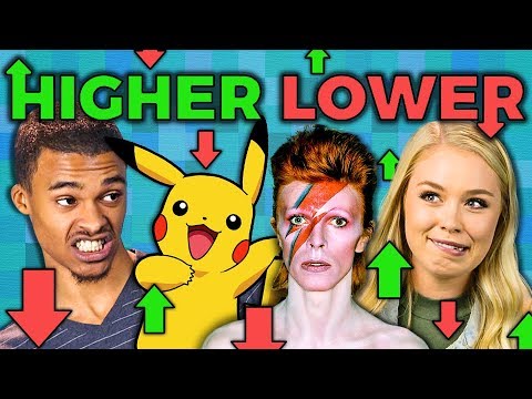 HIGHER or LOWER GAME (React: Gaming)