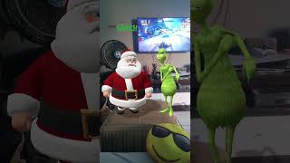 #christmas #funny #fight #merrychristmas #jinglebells #santaclaus #slap #grinch #natal #navidad