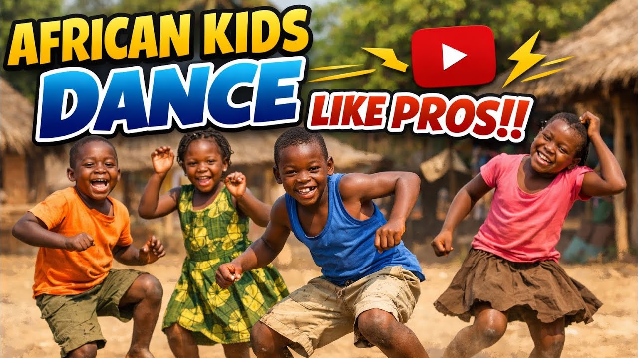 🔥 You Won’t Believe How These African Kids Dance! 😱💃 by mike and abraham wonders 
