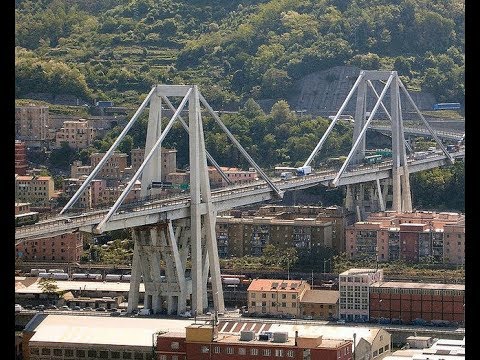 Video: Most V Ponte Morandi Sa Počas Búrky Zrúti V Janove