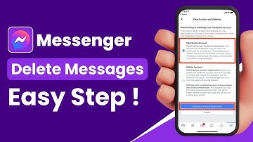 How to Delete Messages on Messenger -  EASY STEPS
