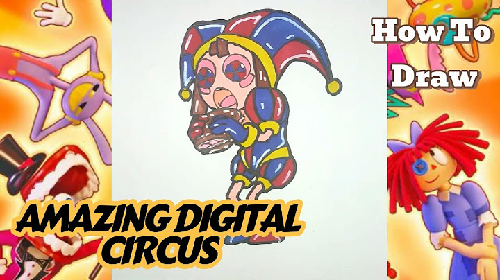 Drawing Tutorial : How To Draw The Amazing Digital Circus - Pomni And Friends